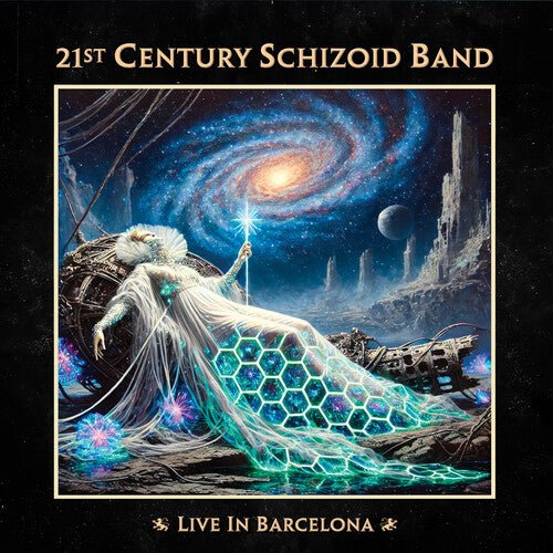 21ST CENTURY SCHIZOID BAND - LIVE IN BARCELONA - BLUE MARBLE ( Vinyl )