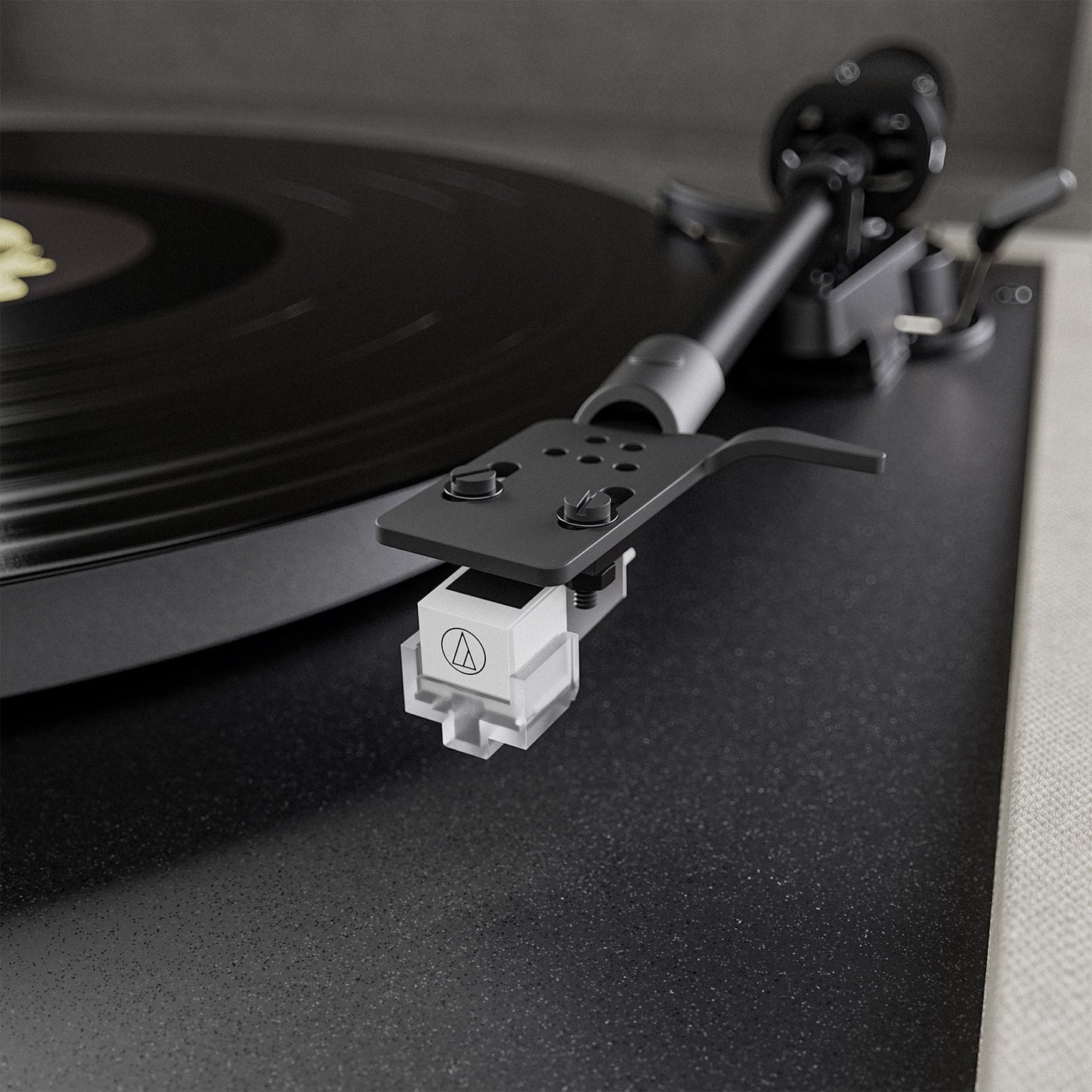 Vintage Vinyl Turntable Record Player Bluetooth With Speakers