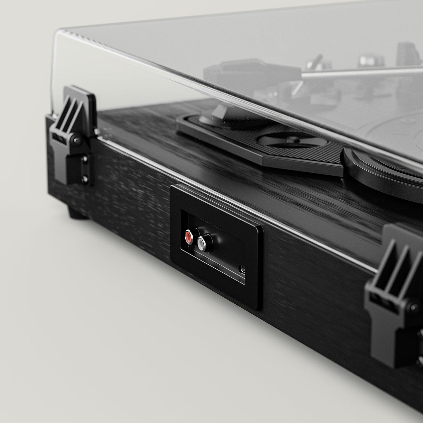 Vinyl Turntable with Built-in Speakers for Entertainment and Home Decoration