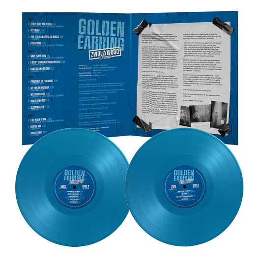 GOLDEN EARRING - ZWOLLYWOOD (LIVE 1980) (IEX) Blue ( Vinyl )